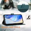 Xiaomi Civi 5 Pro 5G Peacock Green RFID Leather Phone Case - 4