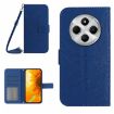 Redmi 14C 4G Sun Flower Embossed Flip Leather Case with Lanyard - 1