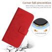 Redmi Note 14 4G Sun Flower Embossed Flip Leather Case with Lanyard - 5
