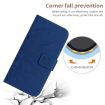 Redmi Note 14 4G EU Sunflower Embossed Flip Leather Case Dark Blue - 5