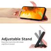 Redmi A5 4G Pink Sunflower Embossed Flip Leather Case with Lanyard - 6