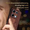 Redmi Note 14S 4G AZNS 3D Embossed Dark Green Phone Case - 4