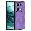 Redmi Note 14S 4G AZNS 3D Embossed Skin Feel Case - Purple - 1