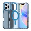 iPhone 16 Pro Candy Magsafe PC Hybrid TPU Case - Blue - 1