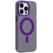 iPhone 15 Pro Candy Magsafe Hybrid TPU Case - Purple - 4