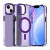 iPhone 15 Candy Magsafe Hybrid TPU Case - Purple - 1
