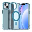 iPhone 14 Candy Magsafe PC Hybrid TPU Case - Blue - 1