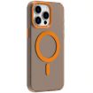 iPhone 14 Pro Max Candy Magsafe Hybrid TPU Case - Orange - 4