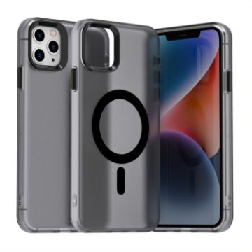 iPhone 11 Pro Candy Magsafe PC Hybrid TPU Case - Black - 1