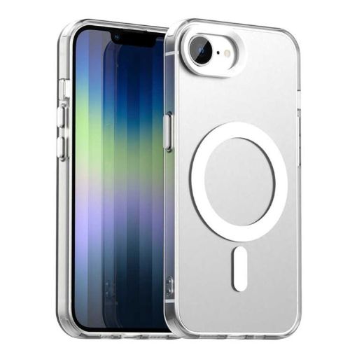 iPhone 16e Candy Magsafe PC Hybrid TPU Case White - 1