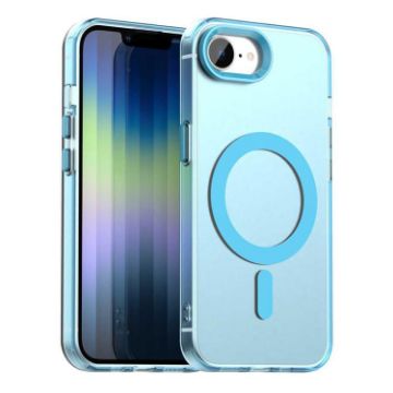 iPhone 16e Candy Magsafe PC Hybrid TPU Case - Blue - 1