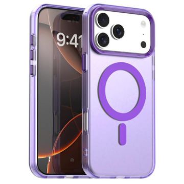 iPhone 17 Pro Candy Magsafe Hybrid TPU Case - Purple - 1