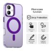 iPhone 17 Candy Magsafe PC Hybrid TPU Case - Purple - 4