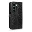 itel A95 5G Black Honeycomb Dot Texture Leather Phone Case - 3