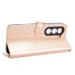 itel A95 5G Gold Honeycomb Dot Texture Leather Phone Case - 5