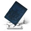 Samsung Galaxy Tab A8 10.5 2021 Cats Embossed Leather Case Dark Blue - 6