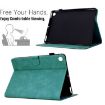 Samsung Galaxy Tab A8 10.5 2021 Cats Embossed Leather Case Light Blue - 5