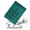 Samsung Galaxy Tab S5e/T720 Cats Embossed Leather Case - Light Blue - 6