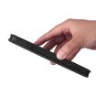 Xiaomi Poco F7 5G Global Flip Leather Phone Case - Carbon Fiber Black - 7