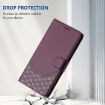 Ulefone Note 17 Pro Violet RFID Leather Phone Case Honeycomb Design - 7