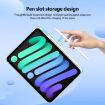 iPad Pro 13 2024 Acrylic Hybrid TPU Case with Pen Slot - Light Blue - 5