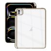 iPad Pro 13 2024 Black Acrylic Hybrid TPU Case with Pen Slot - 1