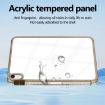 iPad Pro 13 2024 Black Acrylic Hybrid TPU Case with Pen Slot - 4