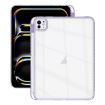iPad Pro 13 2024 Purple Acrylic Hybrid TPU Case with Pen Slot - 1
