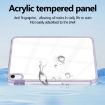 iPad Pro 13 2024 Purple Acrylic Hybrid TPU Case with Pen Slot - 4