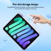 iPad Pro 13 2024 Purple Acrylic Hybrid TPU Case with Pen Slot - 5