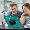 iPad Pro 13 2024 Heavy Duty Hybrid Case with Hand Grip & Strap Green - 6