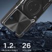 Redmi 13 4G Global CD Texture Camshield Magnetic Holder Case Blue - 7