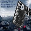 Redmi Note 14 5G Black Camshield Magnetic Holder Phone Case - 5