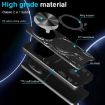Redmi Note 14 Pro 5G Silver Camshield Magnetic Holder Case - 5
