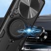 Redmi Note 14 Pro+ 5G Black Camshield Magnetic Holder Case - 4