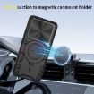 Redmi K80 Pro Silver CD Texture Camshield Magnetic Holder Case - 5