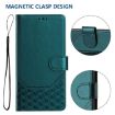 Xiaomi 15S Pro 5G Peacock Green RFID Leather Phone Case - 5