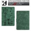 Samsung Galaxy Tab A7 10.4 2020 Green Cat Leather Case - 4