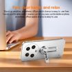 Xiaomi 14 Ultra Silver 360 Rotate Holder PC Phone Case - No Frame - 8