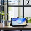 Realme 14 5G/14T 5G Honeycomb RFID Leather Phone Case - Black - 6
