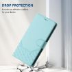 Realme Narzo 80/14 Pro 5G Mint Green RFID Leather Phone Case - 7