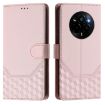 Realme Narzo 80/14 Pro 5G Pink Honeycomb RFID Leather Case India - 2