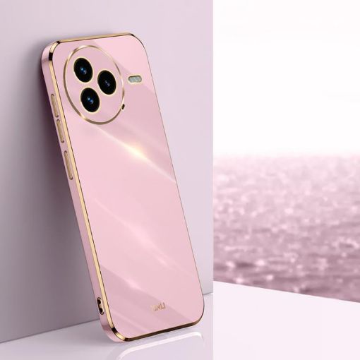 Xiaomi Civi 5 Pro XINLI 6D Electroplate TPU Case - Cherry Purple - 1