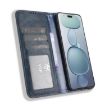 Xiaomi Civi 5 Pro 5G Blue Leather Phone Case with Magnetic Buckle - 4