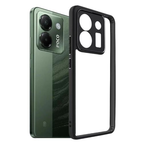 Xiaomi Poco M7 Pro 5G Frosted TPU Hybrid Transparent PC Case - 1