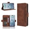 Xiaomi Civi 5 Pro 5G Brown Leather Phone Case with Card Slots - 1