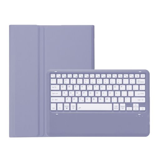 Huawei MatePad Pro 12.2 Ultra-thin Bluetooth Keyboard Case - Lavender White - 1