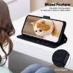 Tecno Spark 30 4G Black RFID Leather Phone Case with Cute Cats Design - 5