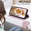 Infinix Hot 50 Pro 4G Rose Gold Cute Cats RFID Leather Phone Case - 5