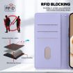 Infinix Hot 50 Pro+ 4G Purple Cute Cats RFID Leather Phone Case - 7
